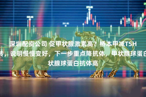 深圳配资公司 促甲状腺激素高？桥本甲减TSH指标好转，说明慢慢变好，下一步重点降抗体，甲状腺球蛋白抗体高